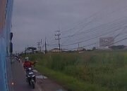 Bus Trans Jatim Koridor Gresik–Lamongan Dilempar Batu di Jalan Raya Daendels