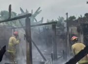 Rumah Warga di Pogalan Trenggalek Terbakar, Diduga Akibat Korsleting Listrik