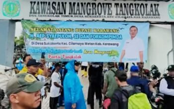 Aksi Nyata! Bupati dan Forkopimda Karawang Gelar Gerakan Indonesia ASRI di Ekowisata Mangrove