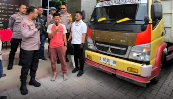 Terjerat Utang, Mantan Sopir Curi Dua Truk Milik Eks Majikan di Gresik