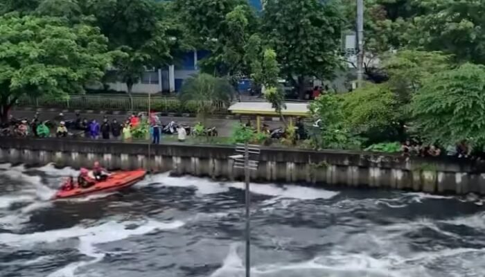 Pria Tenggelam di Kali Jemit Sunter, Korban Masih Belum Ditemukan