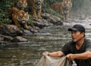 Tragis! Pria di Musi Rawas Tewas Diterkam Harimau saat Cari Ikan