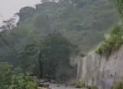 Hujan Deras Picu Longsor di KM 16 Jalur Trenggalek–Ponorogo