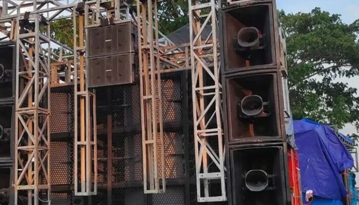 Cegah Kericuhan, Sound Horeg Disita Polisi di Demak