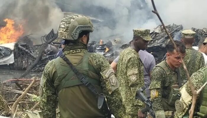 Tragedi di Peru, C-130 Hercules Kolombia Jatuh dan Tewaskan 66 Orang