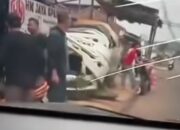 Salah Paham Antar Pengendara, Mobil di Ciamis Dirusak