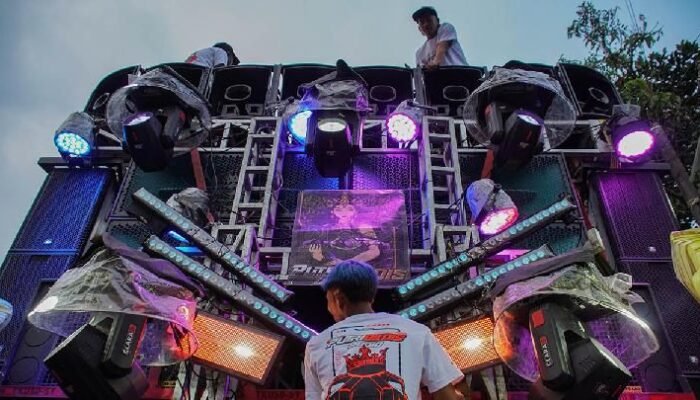 Bangunkan Sahur Pakai Sound Horeg, Sekelompok Pemuda Diamankan Polisi di Lamongan