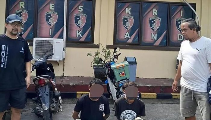 Jual Motor Curian di Status WhatsApp, 2 Pengamen di Serang Ditangkap Polisi