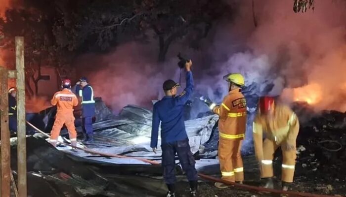 Nahas! SPBE Cimuning Bekasi Hangus Terbakar, 12 Orang Alami Luka Serius
