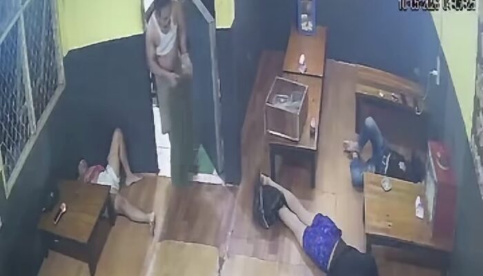 CCTV Rekam Aksi Pencurian di Rumah Makan Walahar Karawang, 4 HP dan Uang Tunai Raib