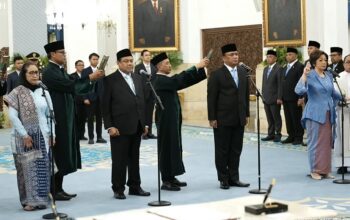 Resuffle Pimpinan BGN dan Penasihat Khusus, Presiden Prabowo Lantik Empat Pejabat di Istana