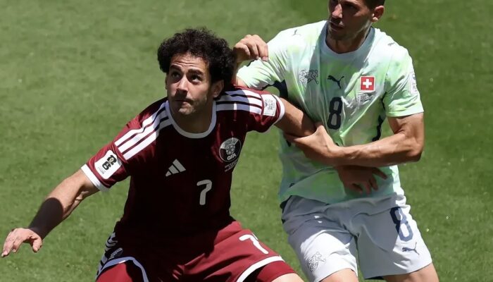 Kemenangan Swiss Buyar di Injury Time, Qatar Curi Satu Poin di Laga Perdana Grup B