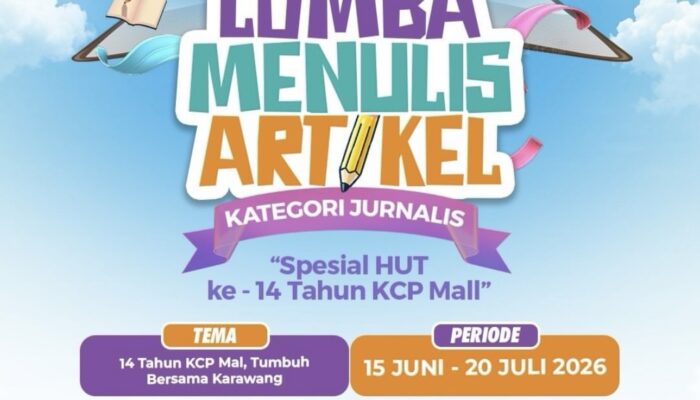 Rayakan HUT ke-14, KCP Mall Gelar Lomba Menulis Artikel Berhadiah Jutaan Rupiah Khusus Jurnalis