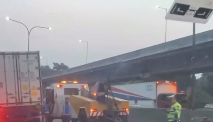 Polres Karawang Ungkap Kronologi Kecelakaan Beruntun di Tol Jakarta-Cikampek