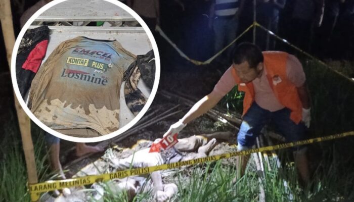Geger! Jasad Pria Misterius Ditemukan di Area Persawahan Cikampek Karawang