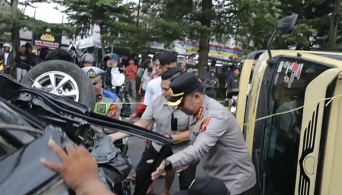 Kecelakaan Maut di Deli Serdang, Truk Tabrak 8 Kendaraan