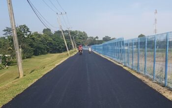 Viral Jadi Destinasi Wisata, Akses Jalan Situ Kamojing Mulai Diaspal