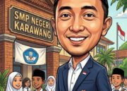 Inspiratif! Wakil Ketua DPRD Karawang Bagikan 300 Paket Buku Tulis Gratis