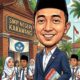Inspiratif! Wakil Ketua DPRD Karawang Bagikan 300 Paket Buku Tulis Gratis