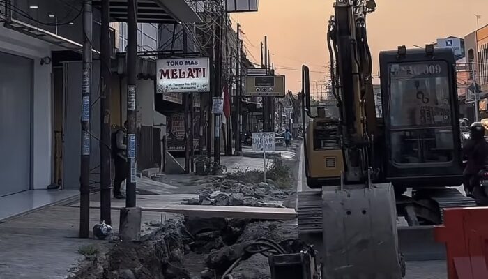 Drainase dan Pedestrian Johar-Ciplaz Mulai Dibangun, Nilai Proyek Capai Rp10 Miliar
