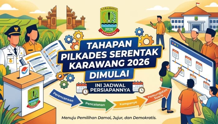 Tahapan Pilkades Serentak Karawang 2026 Dimulai, Ini Jadwal Persiapannya