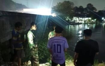 Satgas Citarum Harum Karawang Timur Sisir Titik Rawan Limbah Hingga Dini Hari