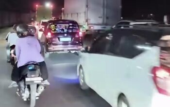 Imbas Proyek Galian Pipa, Jalur Dawuan-Purwasari Alami Macet Parah