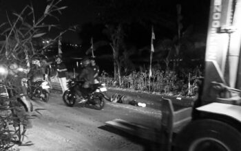 Nahas! Kecelakaan Terjadi di Jalan Raya Peruri Karawang