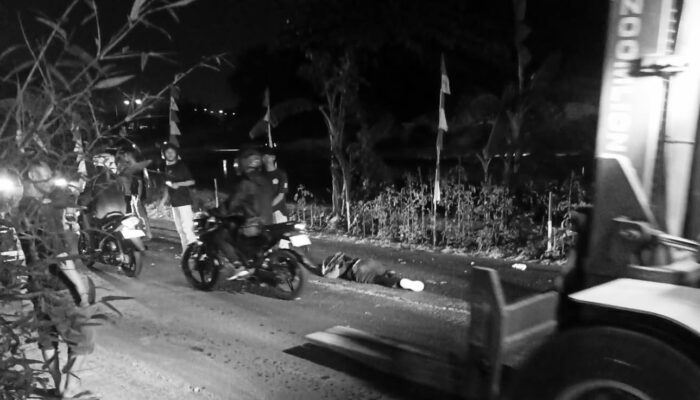 Nahas! Kecelakaan Terjadi di Jalan Raya Peruri Karawang