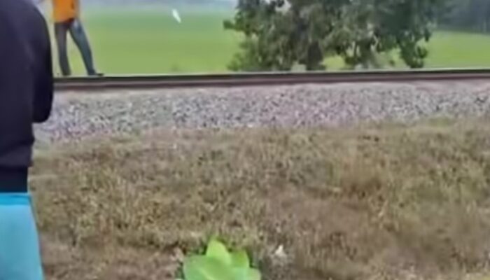 Kabar Duka dari Jatisari, Pria Tertabrak Kereta Api