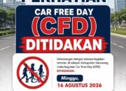 CFD Karawang Minggu 16 Agustus 2026 Ditiadakan, Ini Penjelasan Dishub