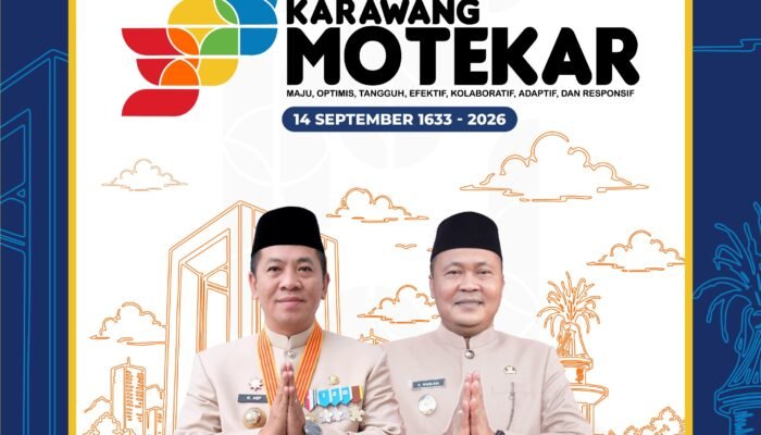 MOTEKAR Jadi Semangat Karawang di Usia ke-393, Ini Capaian Pembangunannya