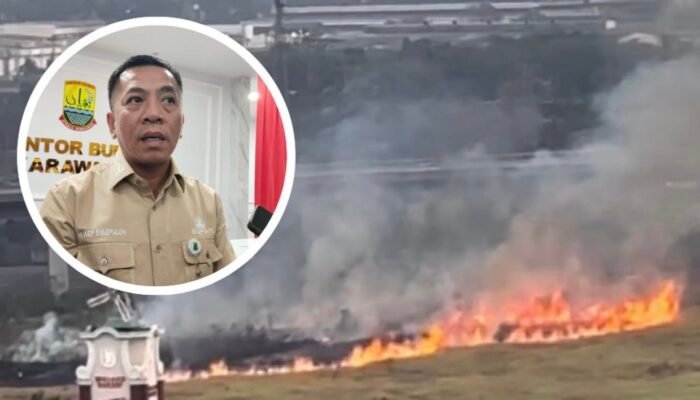 Cuaca Panas Ekstrem, Bupati Karawang Ingatkan Warga Tak Bakar Sampah