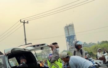 Kecelakaan Terjadi di Pantura Kaliasin Cikampek, 1 Orang Alami Luka-Luka