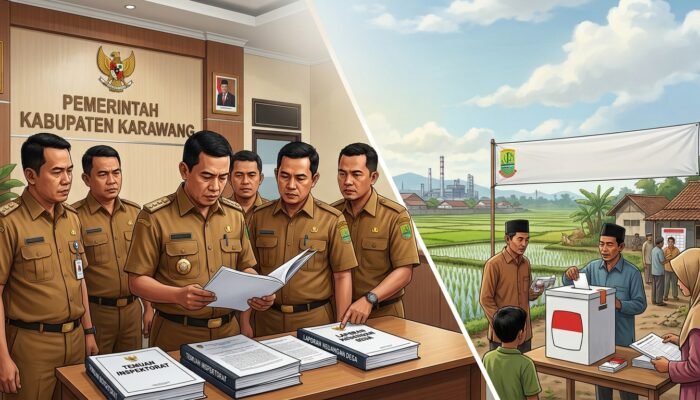 Pilkades Serentak 2026, 67 Kades Karawang Diminta Tuntaskan Temuan Inspektorat