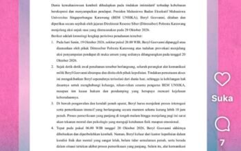 BEM Unsika Beberkan Kronologi Presiden Mahasiswa Diamankan Polisi Jelang Demo