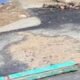 Proyek Drainase Disorot, Kondisi Jalan Cikalong-Cilamaya Dikeluhkan Warga