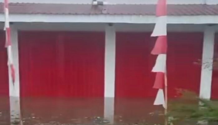 Baru Semalam Diguyur Hujan, Bangunan KDMP Bojongsari Kebanjiran