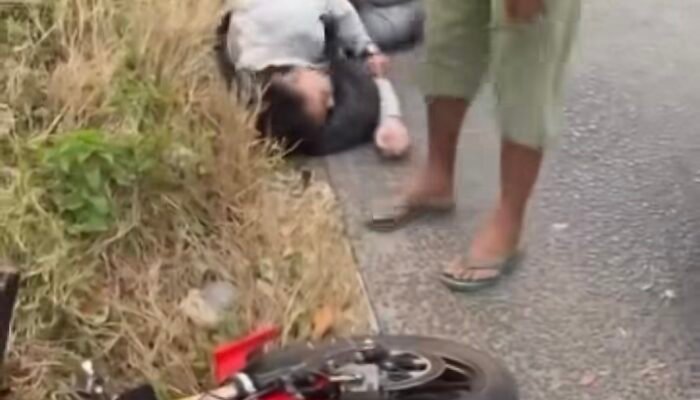 Diduga Mabuk, Pengendara Ninja SS Tabrak Sejumlah Motor di Cikampek