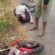 Diduga Mabuk, Pengendara Ninja SS Tabrak Sejumlah Motor di Cikampek