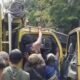Kecelakaan Truk Terjadi di Depan Kompi Brimob Cibungur, Sopir Terjepit di Kabin