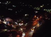 Arus Lalu Lintas Simpang Jomin-Pangulah Karawang Masih Padat hingga Malam
